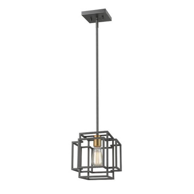 Titania 1 Light Mini Pendant 9 x 9 Inches by Z Lite - 454MP
