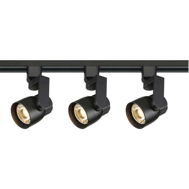 36W 3 LED Round Track Light with Angle Arm 2.5 Inches by 3 In High by Nuvo - TK43