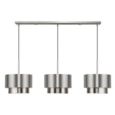 Zolana 3 Light Extra Large Linear Chandelier 20 X 12 Inch Wide by Livex - 40053