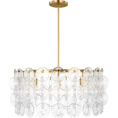 Candace 8 Light Chandelier 14.13 X 32 Inch Wide by Visual Comfort Studio - KSC1158BBS
