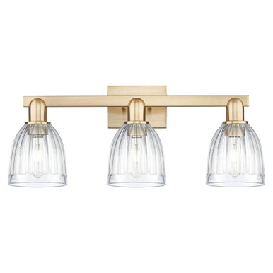 Brookfield 3 Light Bath Vanity 11 Inch Tall and 25 Inch Wide by Innovations - 716-3W-G442