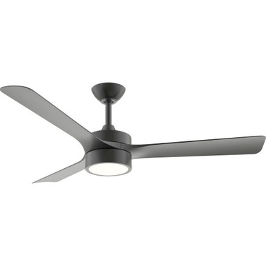 Axion II 3 Blade Ceiling Fan with Light Kit 52 Inch Wide by Progress - 250123