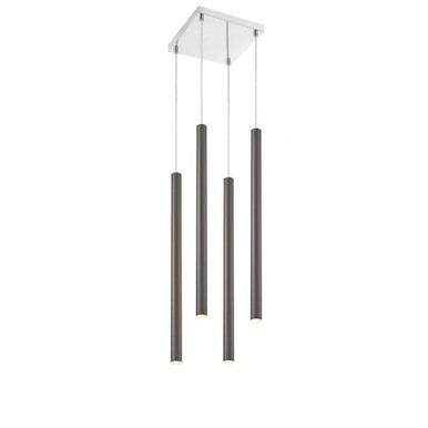 Forest 70W 14 LED Island/Billiard 16 x 24 In by Z Lite 917MP24-PBL-LED-4SCH - 917MP24-PBL-LED-4SCH