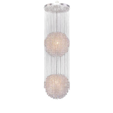 Continental Fashion 12 Light Small Chandelier by James Moder 96962S - 96962S