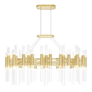 Orgue 72 LED Light Oversized Chandelier by CWI - 1120P39-72-602