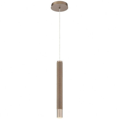 Davenport 4.3W 1 LED Mini Pendant 16.25 Inch Tall by Eurofase - 35710