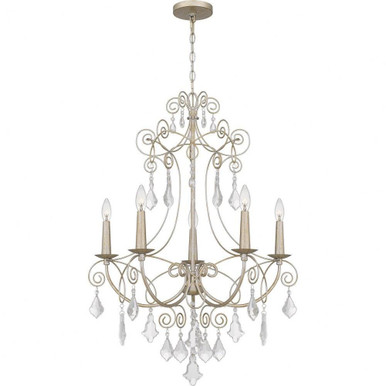 Merida 5 Light Large Chandelier by Quoizel - MER5028VG