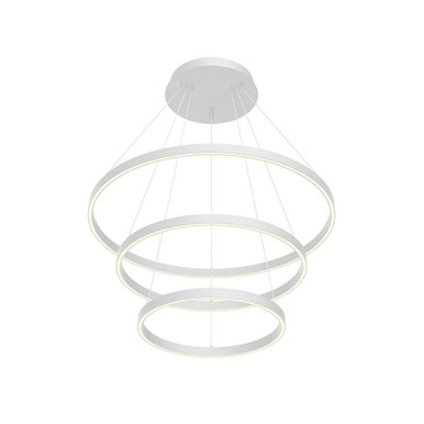 Cerchio 188W LED Chandelier 1.5 Inch Tall and 31.5 Inch Wide by Kuzco - CH87932
