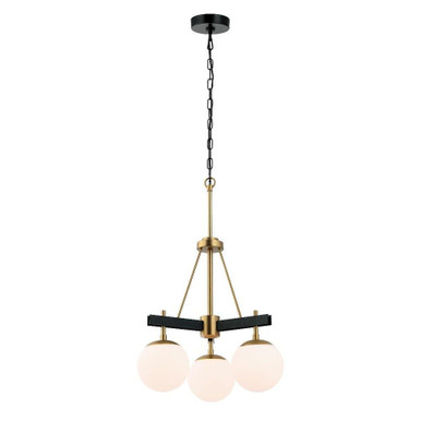 Allie 3 Light Small Chandelier by Varaluz - 352C03