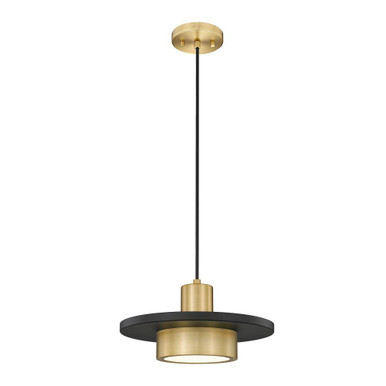 Ludo 18W 1 LED Pendant 6.5 Inch Tall and 12 Inch Wide by Z Lite - 829P12