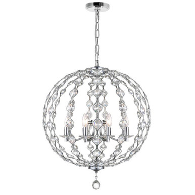 Esia 8 Light Medium Chandelier by CWI - 9970P26-8-601