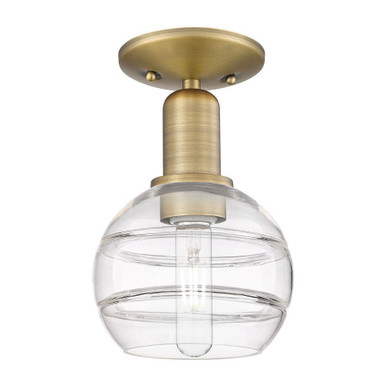 Rochester 1 Light Semi Flush Mount 9.38 Inch X 5.88 Inch by Innovations - 716-1C-G556-6