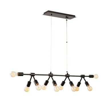 Union 10 Light Mini Island Chandelier by Kalco - 512361