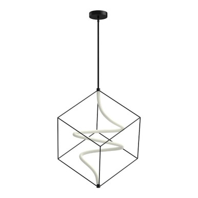 Script 27W LED Light Large Pendant by Kuzco - PD29226-BK-UNV