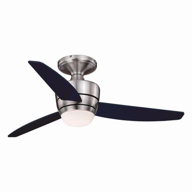 Adrian 1 Light Ceiling Fan 13 Inches Tall and 44 Inches Wide by Vaxcel - F0063
