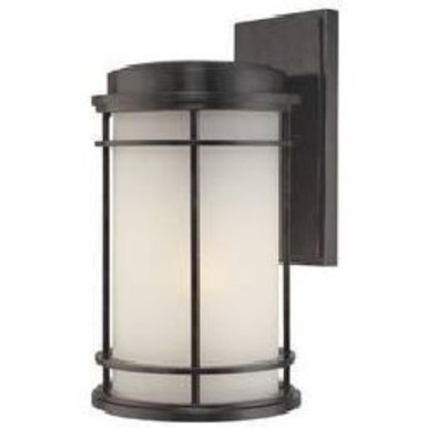 La Mirage 1 Light Outdoor Wall Lantern 16.75 Inch Tall by Dolan - 9102-68