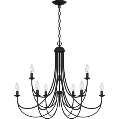 Mirren 9 Light Large Chandelier by Quoizel - MRN5030IB