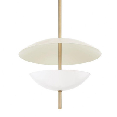 Dion 3 Light Large Pendant by Troy - F6624-PBR/SSD