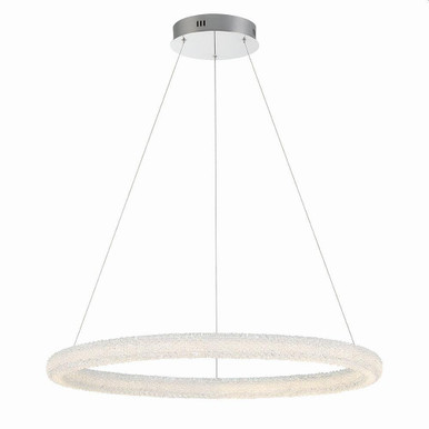 Sassi 1 Light Oversized Round Chandelier by Eurofase - 43924-011