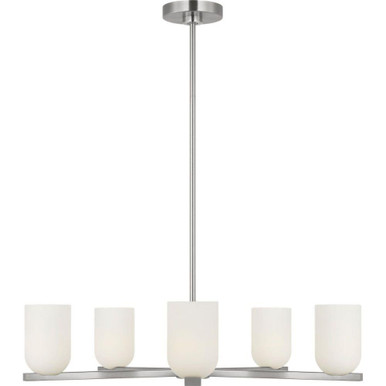 Neblina 5 Light Chandelier 27.5 Inch Wide by Generation - GLC1935