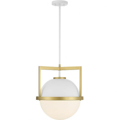 Carlysle 1 Light Medium Pendant by Savoy House - 7-4600-1
