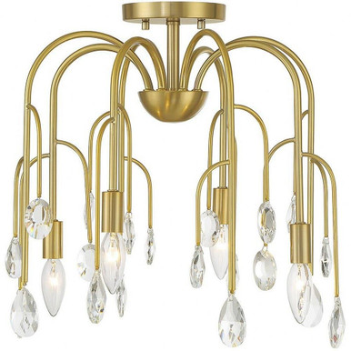 Anholt 4 Light Large Pendant by Savoy House - 6-6684-4-127
