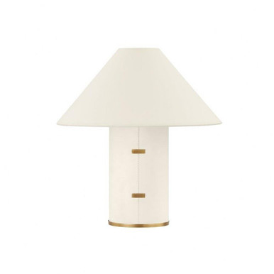 Bond 1 Light Table Lamp 15 Inches Tall and 14 Inches Wide by Troy - PTL1315-PBR