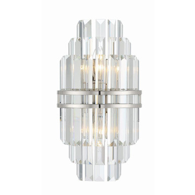 Hayes 2 Light Wall Sconce by Crystorama - HAY-1402