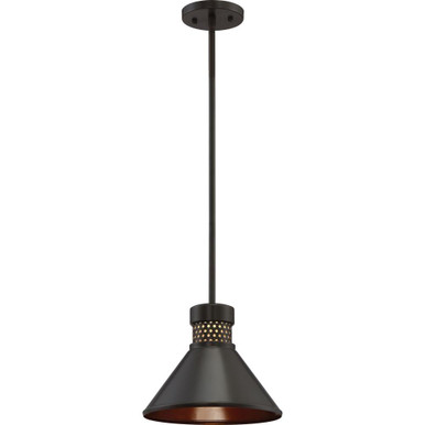 Doral 12W 1 LED Light Small Pendant by Nuvo - 62/856