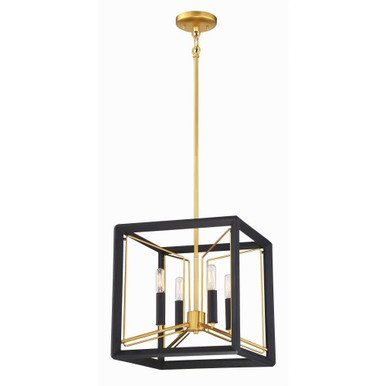 Sable Point 4 Light Medium Pendant by Minka Metropolitan - N7854-707