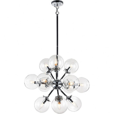 Soleil 12 Light Medium Chandelier by Matteo - C62812