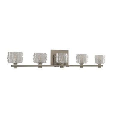 Clearwater Five Light Vanity Light by Kalco - 312135SN