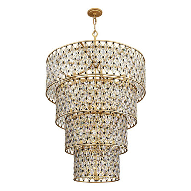 Windsor 21 Light Oversized Chandelier by Varaluz - 345C21