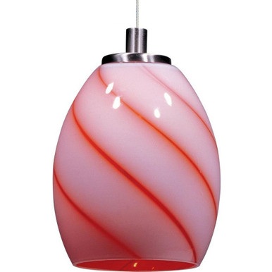 Swirl 1 Light Mini Pendant by ET2 - EP96026-109SN