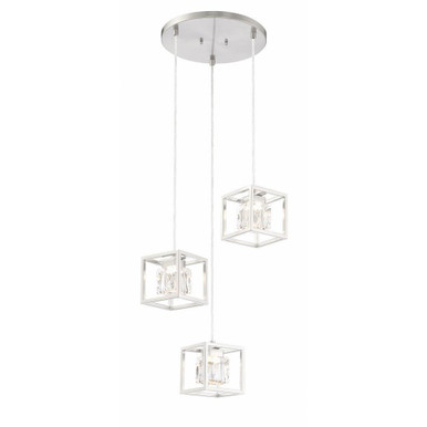 San Marin 15W 3 LED Light Large Pendant by George Kovacs - P1863-084-L
