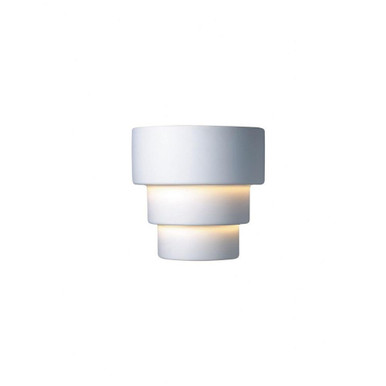 Ambiance 1 Light Small Terrace Outdoor Wall Mount by Justice Design - CER-2225W