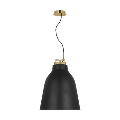 Forge 19W 1 LED Large Tall Pendant 20 Inch Wide by Visual Comfort Modern - SLPD12727