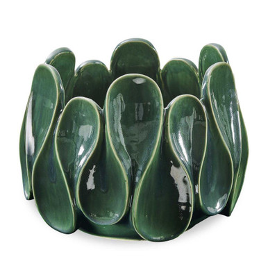 Petal Pinch Bowl 11.5 Inch Tall and 15 Inch Wide by Uttermost - 18305