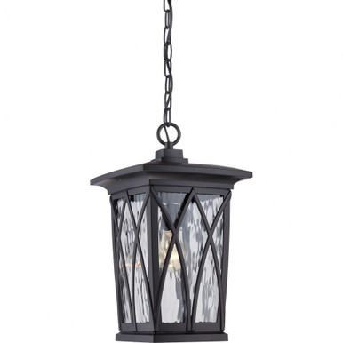 Grover 1 Light Outdoor Small Pendant by Quoizel - GVR1910K