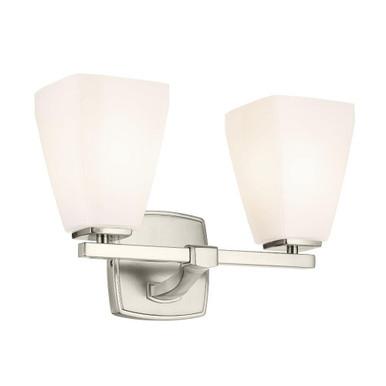 Marant 2 Light Bath Vanity 9.5 Inch Tall and 14.25 Inch Wide by Kichler - 55215