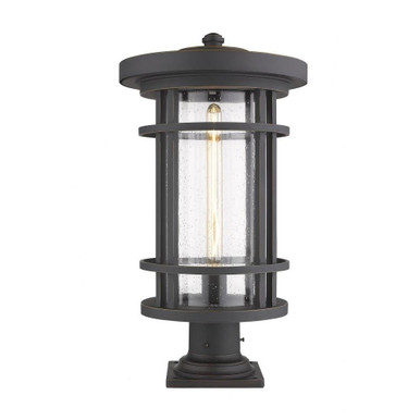 Jordan One Light Outdoor Post Mount Lantern 14.25 x 109.5 In by Z-Lite - 570PHXL-533PM-ORB