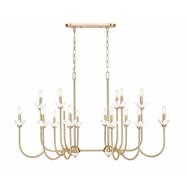 Allistair 16 Light Linear Chandelier 30.5 Inch X 30.75 Inch Wide by Z Lite - 352-56L