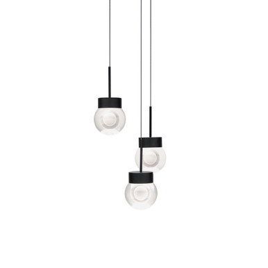 Double Bubble 16W 3 LED Light Medium Pendant by Modern Forms - PD-82003R