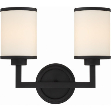 Bryant 2 Light Wall Sconce by Crystorama - BRY-8002-BF
