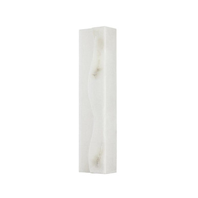 Sanger 15W 1 LED Light Wall Sconce 21 Inch Tall by Hudson Valley - 7921-SWH/PN
