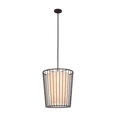 Pacifica 6 Light Large Foyer Pendant by Kalco - 507050BZ