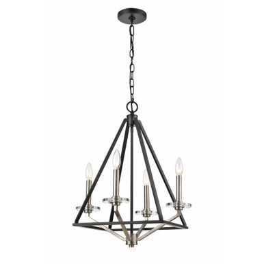 Raleigh 4 Light Small Chandelier by Innovations - 331-4MCR