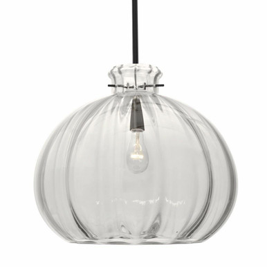 Pinta 12 One Light Medium Stem Pendant by Besa - 1TT-464588-BK