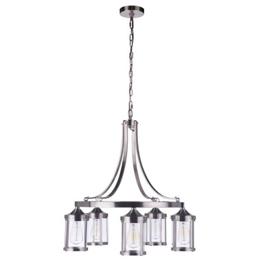 Elliot 5 Light Large Chandelier by Craftmade - 55325