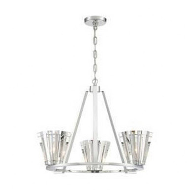 Ricca 3 Light Large Chandelier by Eurofase - 38865-015